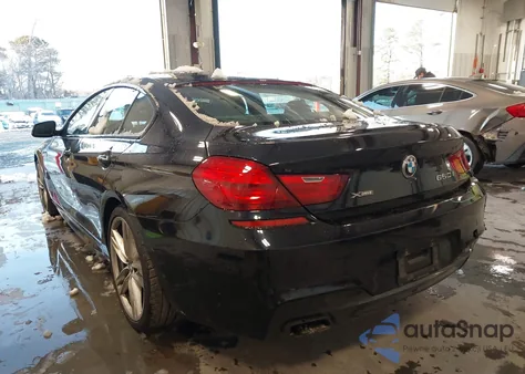 2015 BMW 650I Gran Coupe xDrive из США, поврежденный, VIN WBA6B4C56FD761732